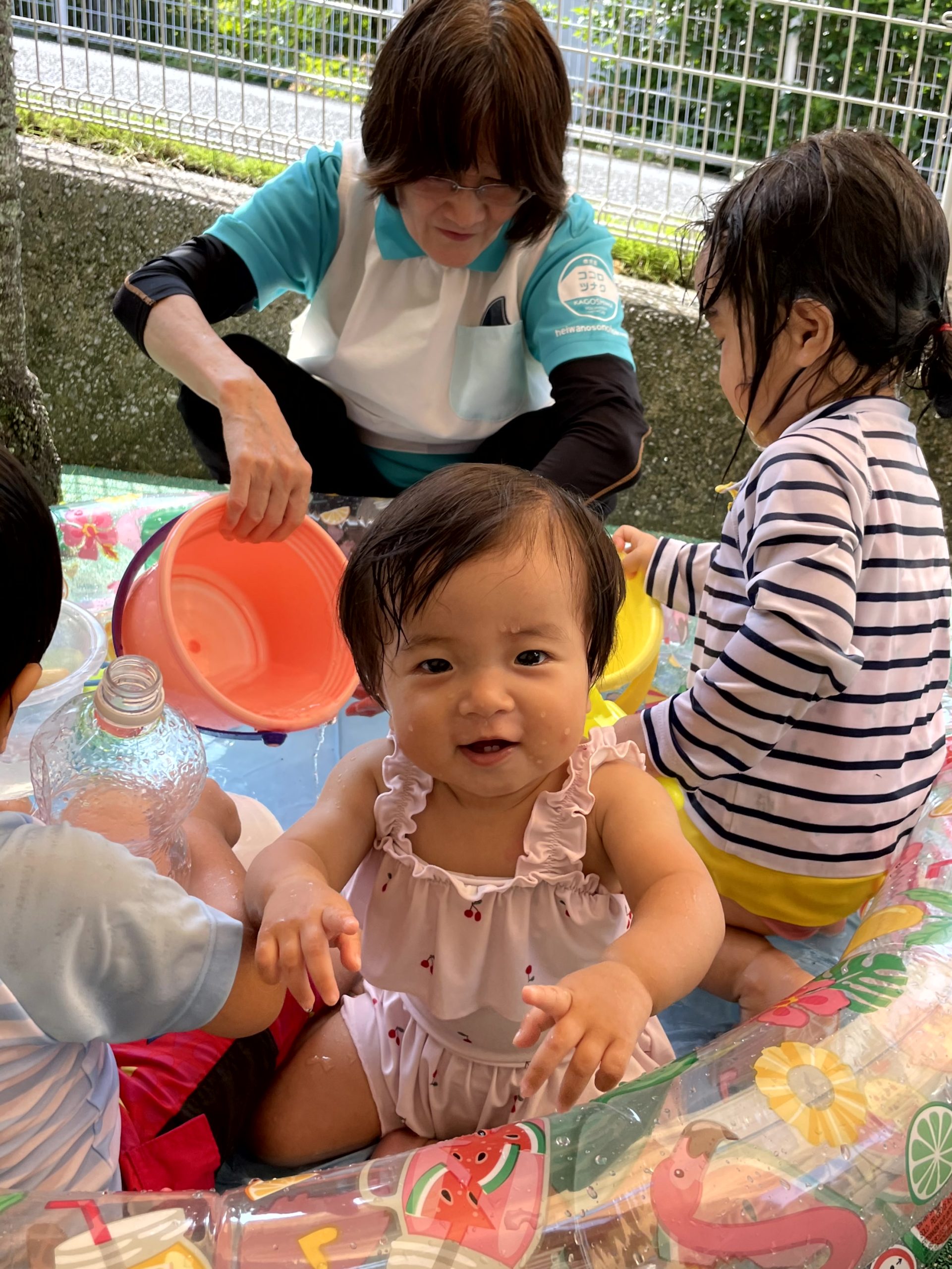 プール（てんし組０・1歳児）