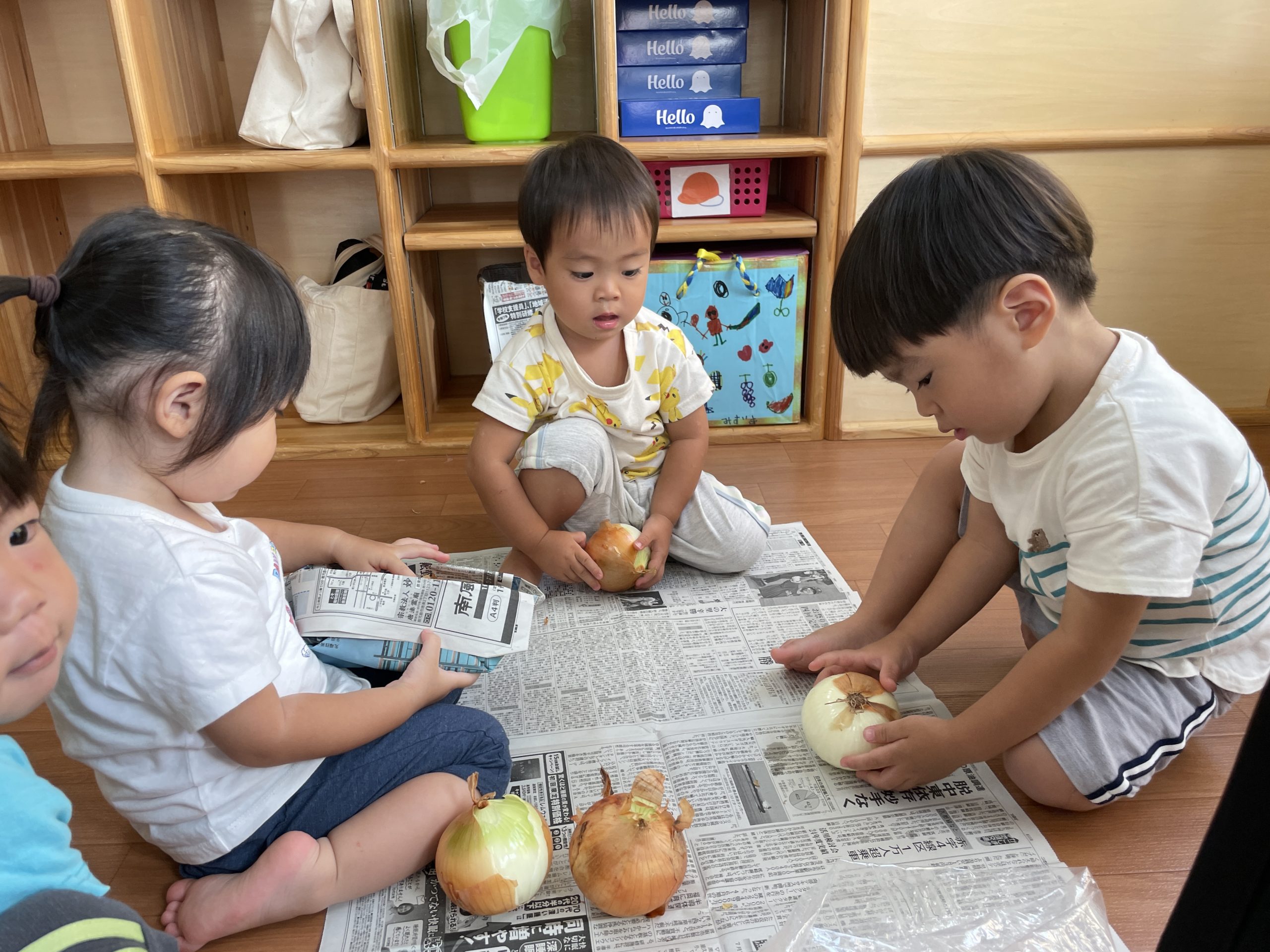 玉ねぎ剥いたよ❣