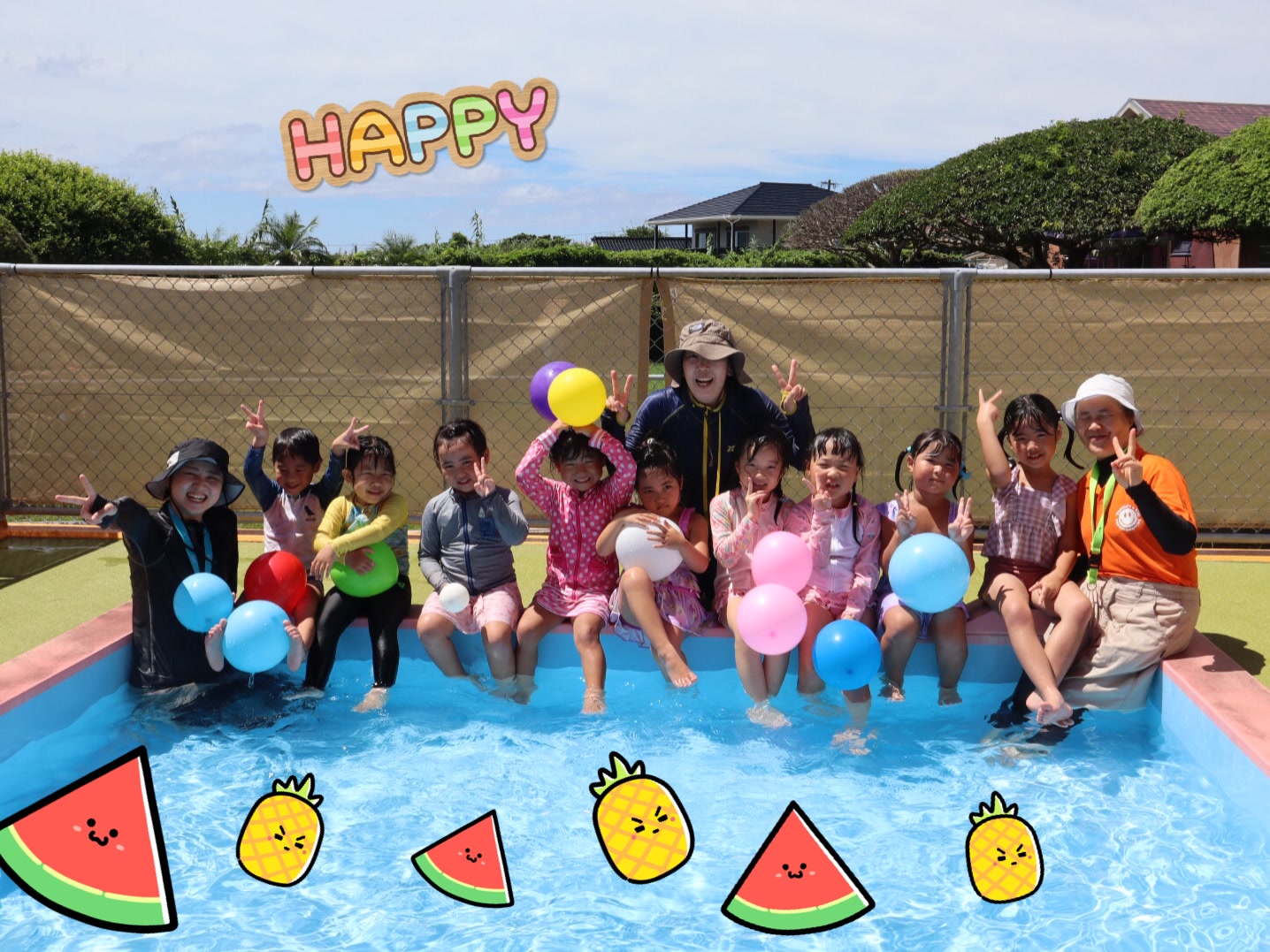 A組お楽しみ会🍉①