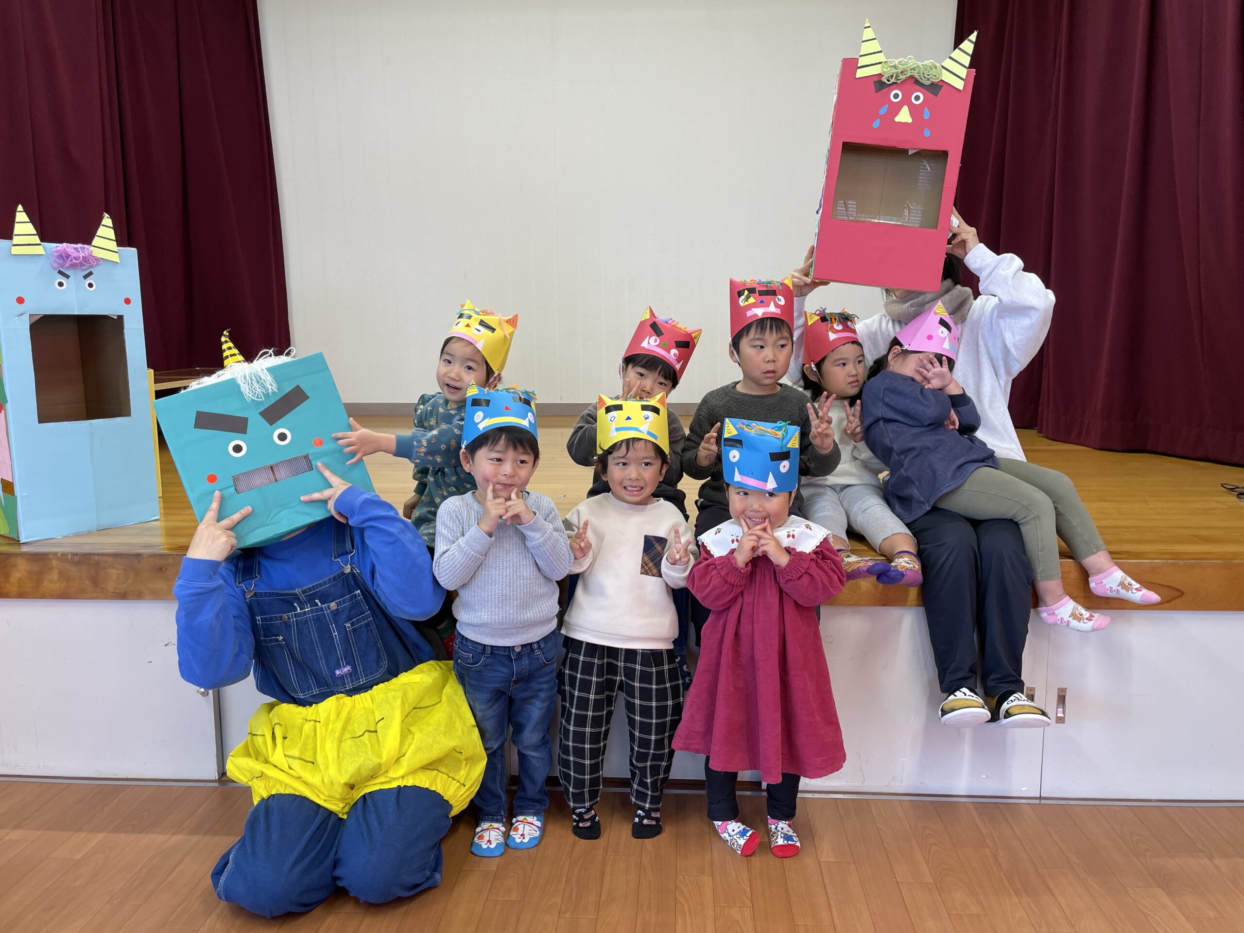 2月３日節分👹①